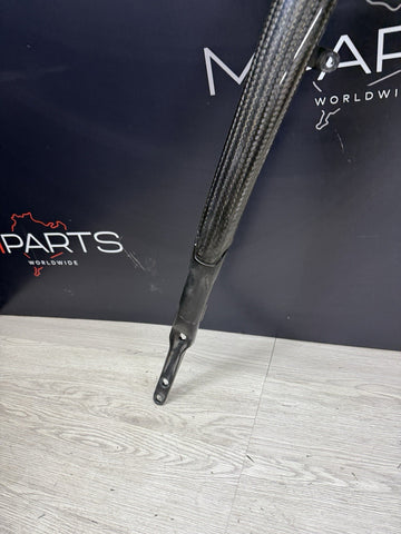 15-20 BMW F80 F82 F83 M3 M4 Carbon Fiber Strut Brace Bar OEM *Broken Tabs*