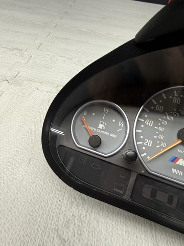 Manual BMW 01-06 E46 M3 Instrument Cluster Speedometer Spedometer *Notes