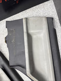 BMW OEM E36 M3 95-99 Rear Dove Grey Leather Door Cards Panels 2489025