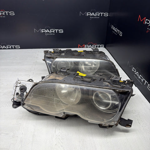 02-06 BMW E46 M3 ORIGINAL Bi Xenon Headlights Head Lights *Tab*