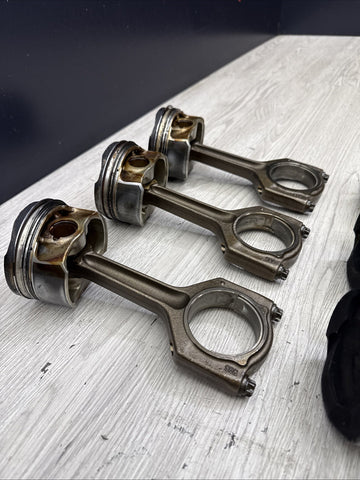 2015-2020 BMW F80 F82 F83 M3 M4 S55 Engine Pistons & Connecting Rods OEM (6)