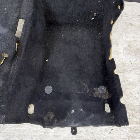 01-06 BMW E46 M3 OEM Convertible Coupe Front Black Floor Carpet Interior *Notes*