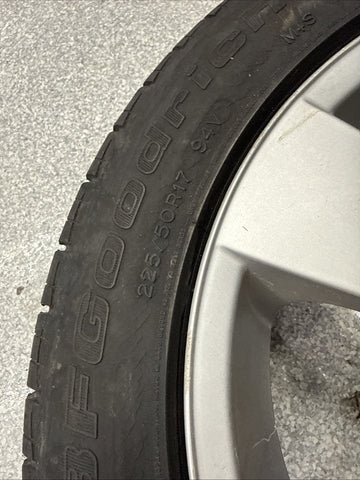 BMW E60 E61 525i 530i 535i 545i 550i 17 X 8" R17 Wheel Rim Silver 6762001 OEM