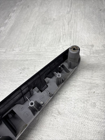 01-06 BMW E46 M3 Brushed Aluminum/Grey Door Trim Armrests Front
