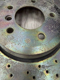 Pair Set of 2 Rear Brembo Brake Disc Rotors X-Drilled Sport BMW E46 330i