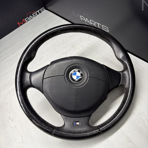 BMW Z3 M Z3M Roadster Steering Wheel M Sport 3 Spoke Black OEM
