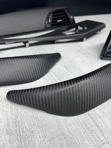 BMW 2 Series M2 F87 F22 Carbon Dashboard Console Decorative Trim Set 8073752