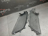 10-15 FERRARI 458 ITALIA SPIDER REAR BUMPER GRILLES GRILLS VENTS OEM 84093500