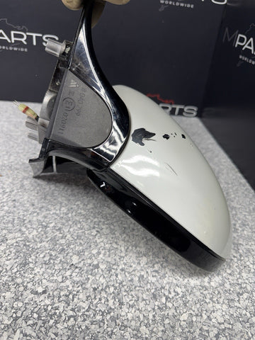 08-13 BMW E92 E93 M3 Left Heated Fold Mirror Assembly Gloss Black