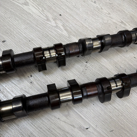 01-06 BMW E46 M3 S54 Motor Engine Cylinder Head Cams Camshafts Pair