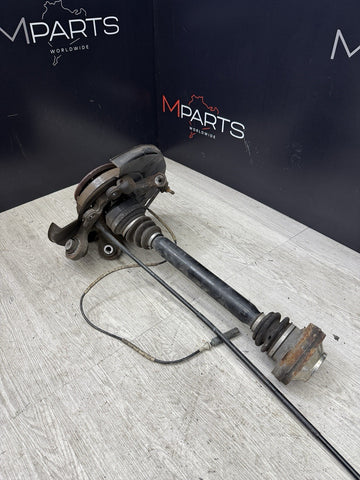 08-13 OEM BMW E90 E92 E93 M3 Rear Right Passenger Axle + Spindle Knuckle