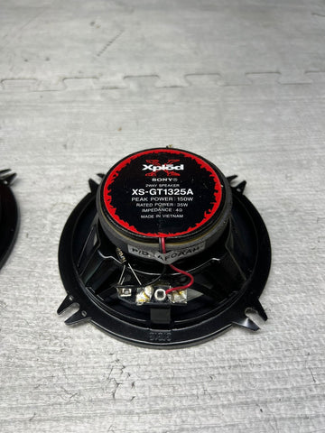 SONY 2WAY SPEAKER XS-GT1325A Audio Speakers PEAK POWER : 150W RATED POWER : 35W