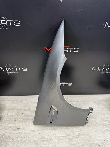 08-13 BMW E92 E93 M3 OEM Front Right Fender Panel *Cracks / Mount Ripped