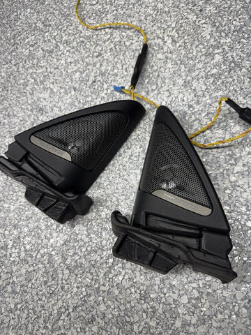 BMW 15-20 F82 F83 M4 Front Tweeter Speakers Harman Kardon 51337269362