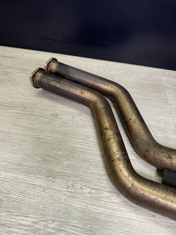 01-06 BMW E46 M3 Midpipe Section 1 Exhaust Status Gruppe Dual Resonated