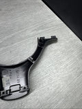 OEM 01-06 BMW E46 M3 Lower Steering Wheel Trim Cover Plate Titan Shadow Grey