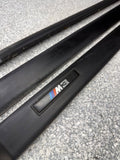 1992-1998 BMW E36 M3 Sedan Black Door Mouldings Trims OEM