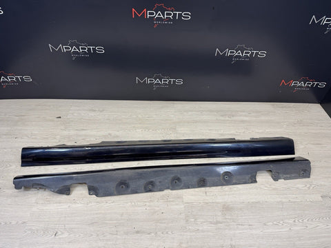 01-06 BMW E46 M3 Rocker Panel Side Skirts OEM Carbon Black *Notes*