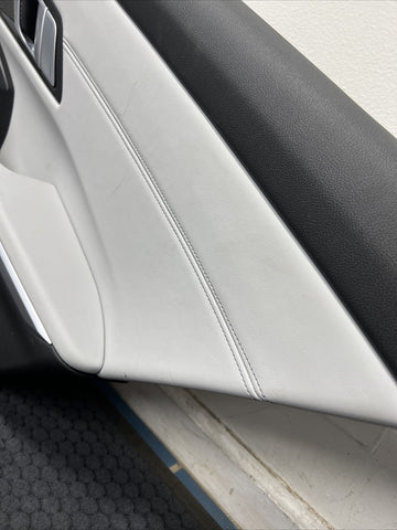 BMW 21-24 G80 M3 Sedan OEM Rear Right Passenger Door Card Panel Silverstone