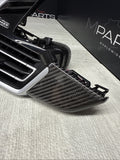 20-25 BMW G06 F96 X6M X7 Left Driver Front Dash Air Vent 21828910 Carbon Fiber