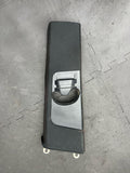 BMW E46 Coupe M3 B Pillar Seat Belt Column Cover Trim Black Left Driver 7057295