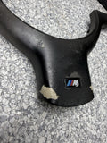 OEM 01-06 BMW E46 M3 Lower Steering Wheel Trim Cover Plate Titan Shadow Grey