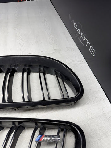 BMW F06 F12 F13 M6 Front Kidney Grilles Grille Set Black