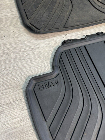 BMW OEM All Weather Floor Mats Set M3 F30/31/F80 3 Series F36