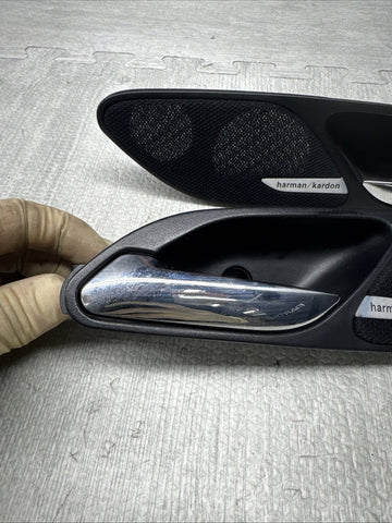 01-06 BMW E46 M3 HARMON KARDON HK  TWEETER DOOR HANDLES PAIR SET