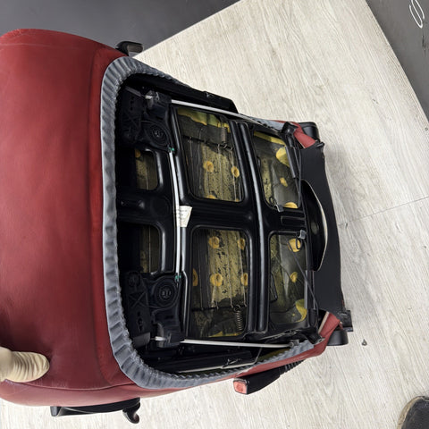 OEM BMW E46 M3 Coupe Leather Passenger Seat Interior IMOLA RED *Notes*