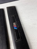 BMW E36 M3 Sedan 1992-1998 Black Door Mouldings Trims Set OEM