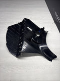 01-06 BMW E46 M3 BLACK DEAD PEDAL KICK PANEL COVER 7902400 *SMALL CRACK