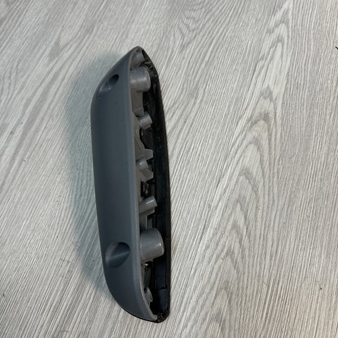 01-06 BMW OEM E46 M3 Titan Shadow Gray Vert Trim Armrest + Pad Left Driver Rear