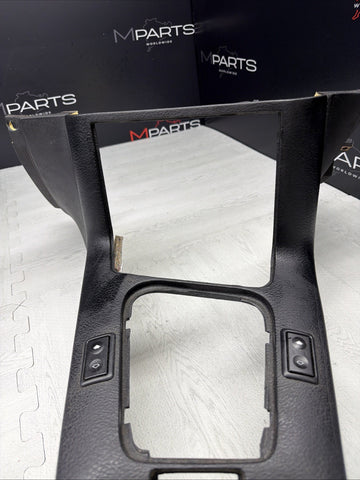 95-99 BMW E36 M3 Lower Dash Center Console Housing Panel Support Black Coupe