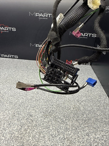 BMW OEM GENUINE E90 E92 E93 M3 RADIO WIRING HARNESS PIGTAIL PLUG WIRES
