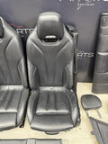 15-20 BMW F83 M4 Convertible Interior Seats & Panels Leather Black *Notes*