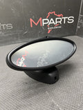 BMW OEM E85 E39 E46 Z4 M3 M5 FRONT REARVIEW MIRROR OVAL SHAPE *SLIGHT DAMAGE