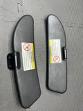 98-02 BMW Z3 M Z3M CONVERTIBLE PANELS SUN VISORS BLACK
