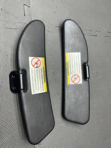98-02 BMW Z3 M Z3M CONVERTIBLE PANELS SUN VISORS BLACK
