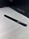 01-06 BMW E46 M3 3-Series Rear Left Quarter Moulding 2694731 Carbon Black