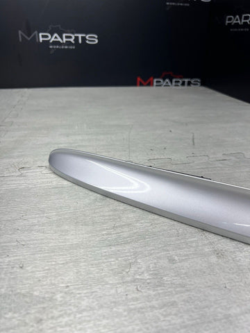 01-06 BMW E46 M3 Convertible Trunk Lid Grip Key Deck Handle Titanium Silver