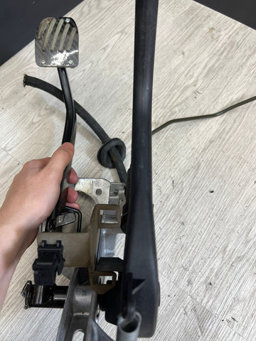 01-06 BMW E46 M3 OEM Clutch and Brake Pedal Assembly + Pedal Covers