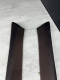 94-99 BMW E36 SEDAN 318I 323I 325I M3 FRONT A PILLARS TRIMS BLACK
