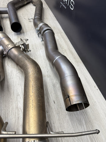BMW 15-20 F80 F82 F83 M3 M4 FULL TITANIUM EXHAUST AKRAPOVIC + CARBON TIPS