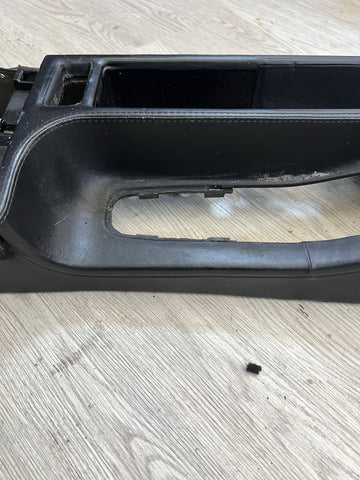 BMW 98-02 Z3 M Z3M Center Console Black Leather