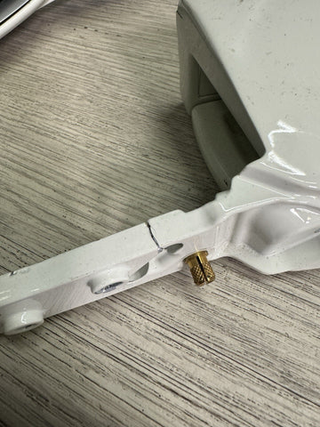 15-20 Ferrari 488 White Interior Dash Vents Trims Set