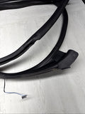 BMW E46 M3 01-06 Left Driver Side Door Weather Strip Seal Black OEM