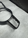 Real Carbon Steering Wheel Bezel For Porsche 911 991 GT3 RS GTS Carrera 2016-18