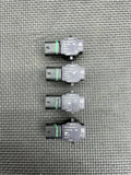 Set Of 4 PDC Parking Sensors BMW 9826953 9826784 9827060 9826993 7927798 White