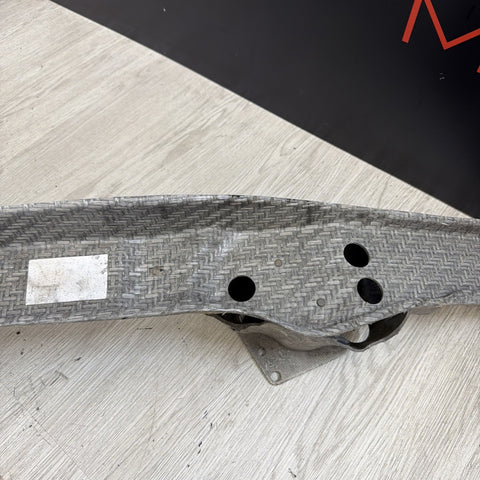 01-06 BMW E46 M3 Front Bumper Rebar Reinforcement Beam *Crack*